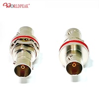 Connecteur BNC femelle-femelle 75 ohms, coupleur de barillet BNC pour câble HD SDI 3G/6G/12G, adaptateur, concentrateur, système de caméra vidéo CCTV