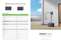 Солнечная литиевая батарея Growatt NOAH 2000 LiFePO4 для балкона и дома, в наличии на складе в ЕС