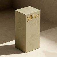 Cajas de Embalaje de Vidrio para Perfumes de 20 ml, 30 ml y 50 ml con Logotipo Dorado Personalizado, Cajas de Embalaje de Vidrio para Fragancias