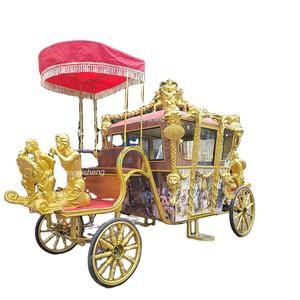Carrosse royale de mariage de conception exclusive, carrosse royale touristique romantique/carrosse royale de sculpture vintage classique - Product Image 3