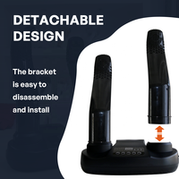 Stérilisateur et sécheur de chaussures électrique combiné 110W, tension universelle, design portable, élimine les bactéries et les odeurs pour la maison