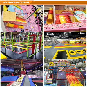 Instalaciones de Parque de Atracciones Temático Comercial, Toboganes de Plástico, Centro de Juegos, Equipo de Juegos Interior Suave de Alta Capacidad para Niños - Product Image 4