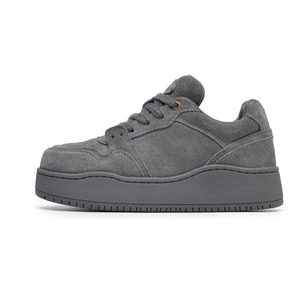 Zapatos de pareja más vendidos, nuevo estilo retro gris, zapatos de plataforma con suela gruesa que aumentan la altura, zapatos casuales de moda para hombre y mujer - Product Image 5