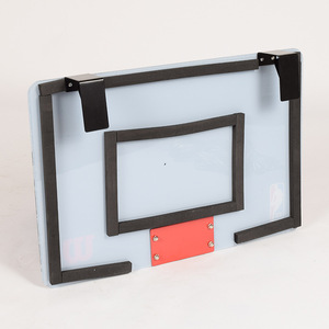 Juego de aro de baloncesto para montar en la pared, de plástico negro, 49x33x10cm, para niños de 8 a 13 años - Product Image 3