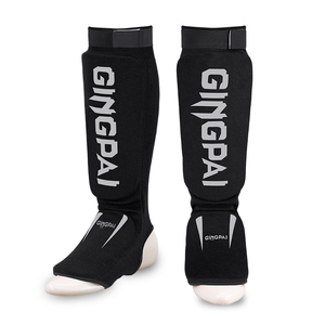 Gingpai bông mu bàn chân bảo vệ mắt cá chân mma bảo vệ ống chân cho tkd <span class=keywords><strong>Kickboxing</strong></span> muaythai chân hỗ trợ pad cho <span class=keywords><strong>Kickboxing</strong></span> chân bảo vệ - Product Image 1