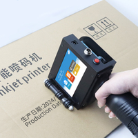 Impresora de pantalla táctil portátil de buena calidad, automática, Mini máquina de impresión de etiquetas de fecha inteligente de 12,7mm, impresora Manual de inyección de tinta