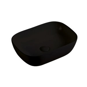 Lavabo de Baño Moderno WEIHAO, Diseño Colgante de Pared, Acabado Cromado Impermeable, Lavabo de Piedra, Accesorio para Grifo Preperforado - Product Image 3