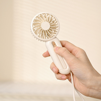 Produits Tendances 2025 – Ventilateur Portable Personnel Électrique Rechargeable USB, Mini Ventilateur de Poche en Plastique pour Extérieur