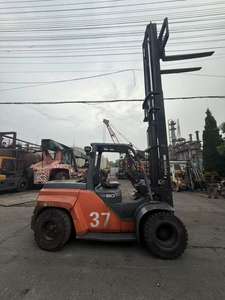 Montacargas de 1.5/2/2.5/3/3.5/4/5/8 toneladas, modelo High Master con desplazamiento lateral 8fd80, diésel, marcas Komatsu, TCM, Mitsubishi, Toyota, Heli, en venta. - Product Image 4