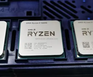 R5 5600G AMD cpu'lar yeni tepsi 3.5GHz soket AM4 6 çekirdek İşlemciler