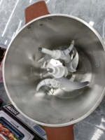 Hachoir à viande grande capacité 12L 4800W Prise UE Robuste, Robot culinaire multifonction pour la préparation du Fufu, Marché Nigéria Ghana