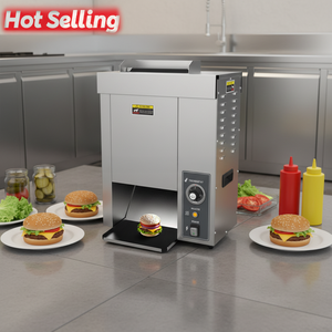 Calentador de Panes para Hamburguesas Profesional y Comercial, Tostador de Pan Multifuncional para Restaurantes y Cocinas - Product Image 1