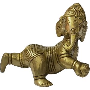 PARIJAT HANDICRAFT Lord Bal Ganesha Estatua Decoración para el hogar Ídolo para el éxito y la suerte Diwali Regalos - Product Image 1