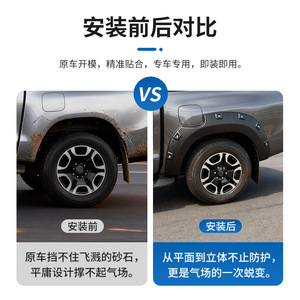 บังโคลนพลาสติก Toyota Hilux ปี 2022-2024 สำหรับรถกระบะ - Product Image 5