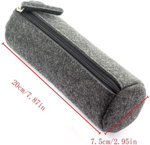 กระเป๋าปากกาสักหลาดพร้อมซิป - Product Image 4