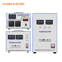 Régulateurs/stabilisateurs de tension série YILONG TND 1-1, régulateur de tension automatique 220V, haute efficacité 96%, servo-entraîné AVR