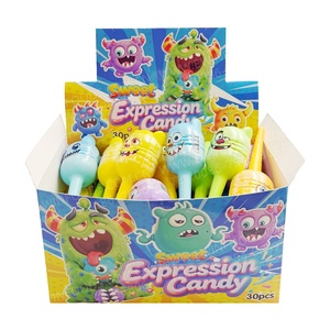 BESTAR - Paquete de 30 Piruletas con Forma de Cara de Monstruo, Dulces y Coloridos, Divertidos y Lindos, para Niños - Product Image 5
