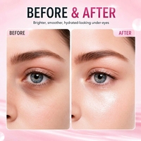 Masque pour les yeux personnalisé avec logo PDRN et niacinamide, éclaircissant, anti-rides, hydratant, patchs pour les yeux contre les cernes