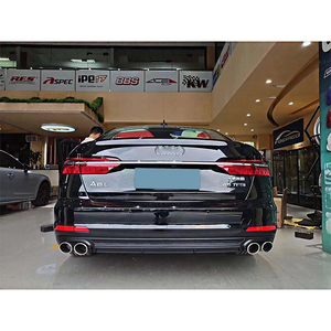 Kit carrosserie automobile pour <span class=keywords><strong>Audi</strong></span> A6 2019 2020 2021 <span class=keywords><strong>2022</strong></span> accessoires mise à niveau vers <span class=keywords><strong>RS6</strong></span> avec calandre en nid d'abeille matériau PP - Product Image 2