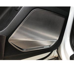Haut-parleur de porte intérieure de <span class=keywords><strong>voiture</strong></span> <span class=keywords><strong>pour</strong></span> audi q3 2019-2024 fenêtre de coffre arrière triangle lecteur audio couverture garnitures accessoires auto - Product Image 2