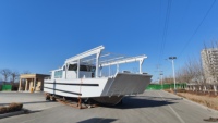 Bateau de travail sportif de pêche à la traîne de 18 m (60 pieds) Ferry Cargo Speed Fishing Yacht pour la vente