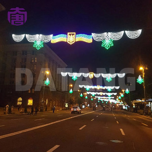 Meilleurs fournisseurs de lumières LED 3D à motif, étanches IP65, pour décorations de Noël extérieures suspendues sur les rues - Product Image 6
