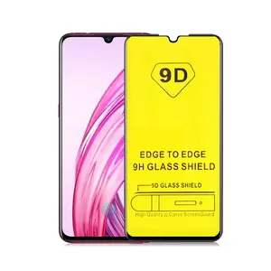 Low Prices 9D Tempered Glass Full Model 9H HD Black Edge Screen Protector for iPhone Samsung Huawei OPPO Redmi Motorola Infinix