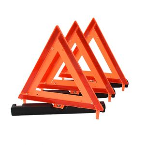 Kit de Cinta Reflectante para Vehículos con Triángulo de Advertencia Duradero, Equipo de Emergencia para Acampar, Escalar y Carreteras, Logotipo Personalizado - Product Image 1