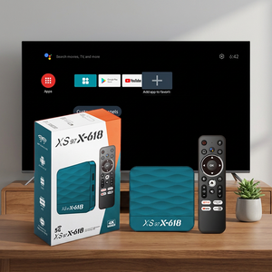 XS97 X-618 Smart TV <b>Box</b> <b>Android</b> 12 Quad Core 64-Bit LED Display Set Top <b>Box</b> Support Google Play Attractive Design - Product Image 1