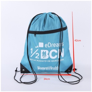 Sac à dos de sport pliable à motif lettres, idéal pour la gym et les voyages, avec fermeture éclair en polyester imperméable – Grande Vente - Product Image 6