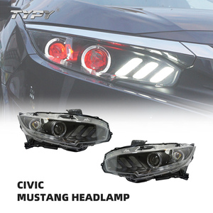 Feux avant à LED personnalisés TYPY, clignotants dynamiques à LED pour Honda Civic 10ème génération 2016 2017 2018 2019 2020 2021 - Product Image 1