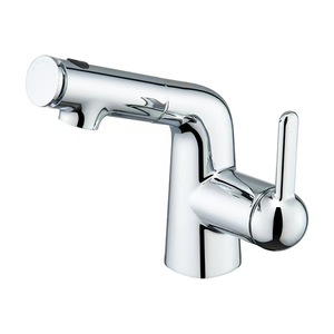 Art Basin Mixer Single Handle Ceramic Valve Pull Out <b>Spray</b> Deck <b>Mounted</b> Faucet For Bathroom Washbasin - Product Image 2
