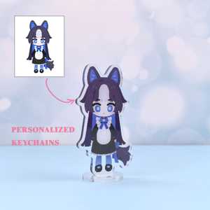 Support en acrylique personnalisé pour personnage d'anime, décoration <span class=keywords><strong>de</strong></span> bureau personnalisée - Product Image 2