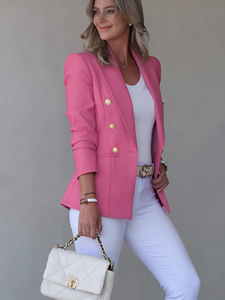 Cappotto da Donna alla Moda, Slim Fit, per il Lavoro, Elegante e Casual di Alta Qualità - Product Image 4