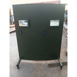 Placa de Protección Táctica Personalizable al por Mayor Directo de Fábrica, Acero de Aleación de Carbono IIIA con Ventana de Visión Cuadrada - Product Image 3