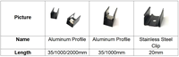 Bande LED noire pour extérieur et intérieur, 1800-3000K, DC24V, IP67, étanche, pour piscine, escalier, villa, bâtiment, éclairage LED noir