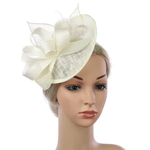 Daily Hair Wear Hair Band's Hair Ties Deluxe Bowknot Fascinator Hat New Design Hairnet Gift for Women Girls