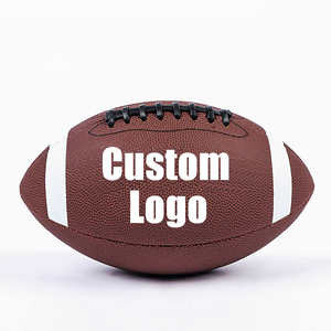 กระเป๋าตาข่ายใส่ลูกฟุตบอลอเมริกัน/รักบี้ แบบมีโลโก้สั่งทำได้  น้ำหนักเบา พกพาสะดวก ดูดซับความชื้น  วัสดุหนัง PU  แบบพองลมได้ - Product Image 1