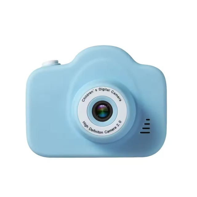 2.0 Inch Screen Dual Lens Kids Camera with Wide Angle, HD Photo Video Recording Mini Digital Camera Toy Cam for Gifts