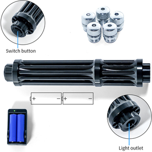 ปากกาเลเซอร์สีน้ำเงินสำหรับการเผาไหม้ ระยะไกล แม่นยำสูง พร้อมแบตเตอรี่แบบชาร์จได้ สำหรับใช้งานกลางแจ้งและมืออาชีพ - Product Image 3