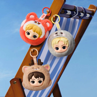 Porte-monnaie mini POP MART RIIZE Fluffy Club, porte-clés, porte-monnaie, breloque de sac, article de collection Kpop, cadeau pour les fans