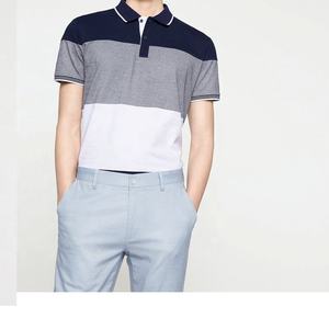 Camisas de Polo de manga corta de 100% algodón Casual Collar hombre camisa de Polo - Product Image 3