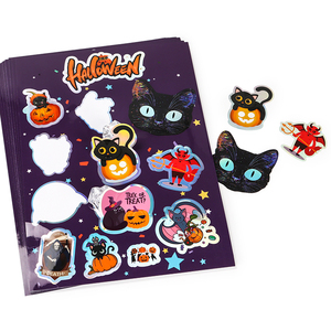 Pegatinas Personalizadas Impresión Logo pegatina vinilo impermeable troquelado etiquetas adhesivas - Product Image 5