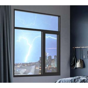 نافذة ألمنيوم مخصصة من SJUMBO بطلاء مؤكسد مقاوم للأعاصير ومعتمدة للمباني السكنية والتجارية - Product Image 3