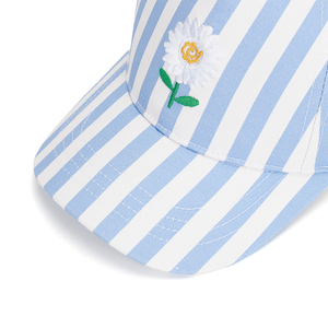 Nouvelle Casquette de Baseball Décontractée pour Enfants en Coton à 5 Panneaux avec Broderie Personnalisée Marguerite Printemps-Été, Certifiée BSCI, en Tissu Non-Tissé Magique - Product Image 6