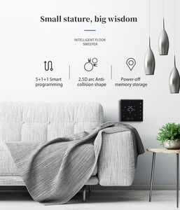 Beca BAC-006 Smart Room Programmier bares Wifi 2/4 Rohr 3 Fan Speed Control Fan Coil Thermostat für den Schul gebrauch - Product Image 4