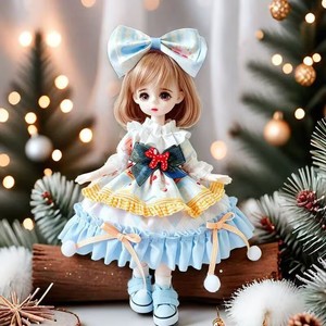Muñeca de Vinilo de 30 cm para Vestir con Uniforme JK de Alta Calidad, Regalo de Cumpleaños Unisex para 0-24 Meses, Origen Guangdong - Product Image 2