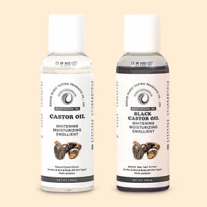 China Lieferant reines natürliches kalt gepresstes schwarzes Rizinusöl für Haarwuchs Körper Hautpflege Bulk Großhandels preis - Product Image 6