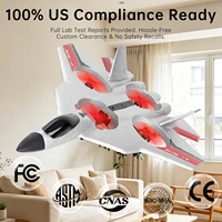 Avion RC 3D acrobatique en mousse EPP, 1 batterie, prêt pour FBA