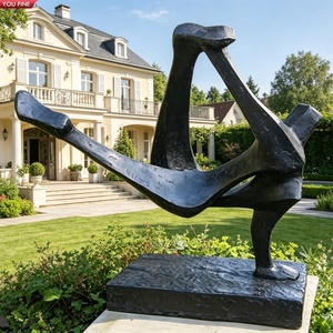 YOUFINE Grande Statua del Pollice in Bronzo, <span class=keywords><strong>Arte</strong></span> Astratta Surreale Moderna per Decorazione di Piazze e Spazi Pubblici - Product Image 6